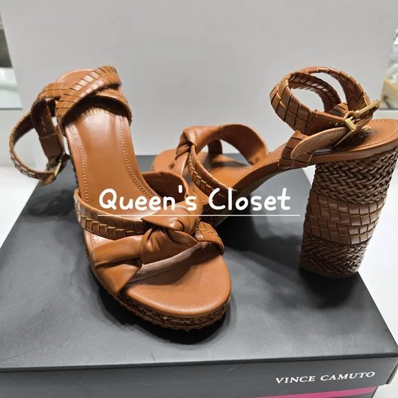 Vince Camuto Tan Braided Sandals💥BRAND NEW Sandals